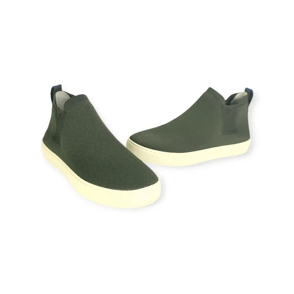 Rothy's the chelsea sneaker moss green size 7.5